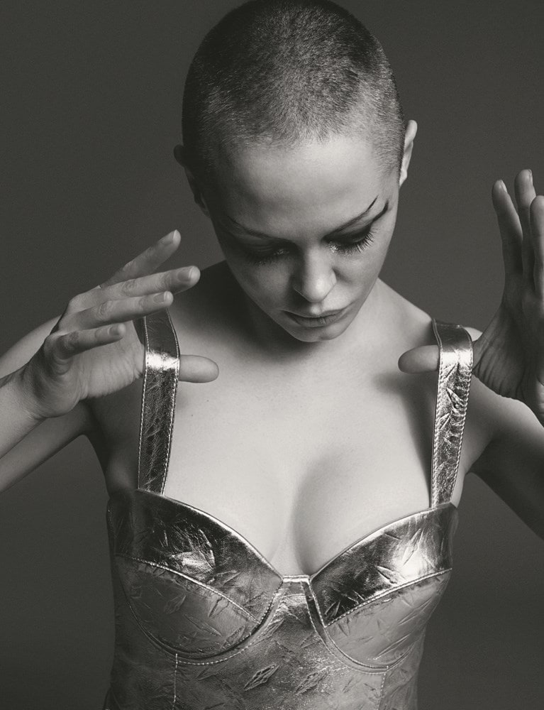 Rose McGowan Dazed Sarah Piantadosi fashion style 2016