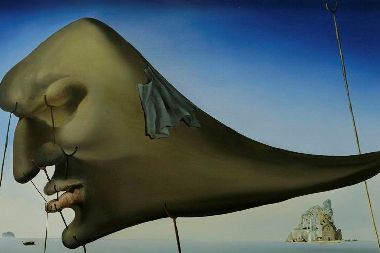 Sleep by Salvador Dali, 1937