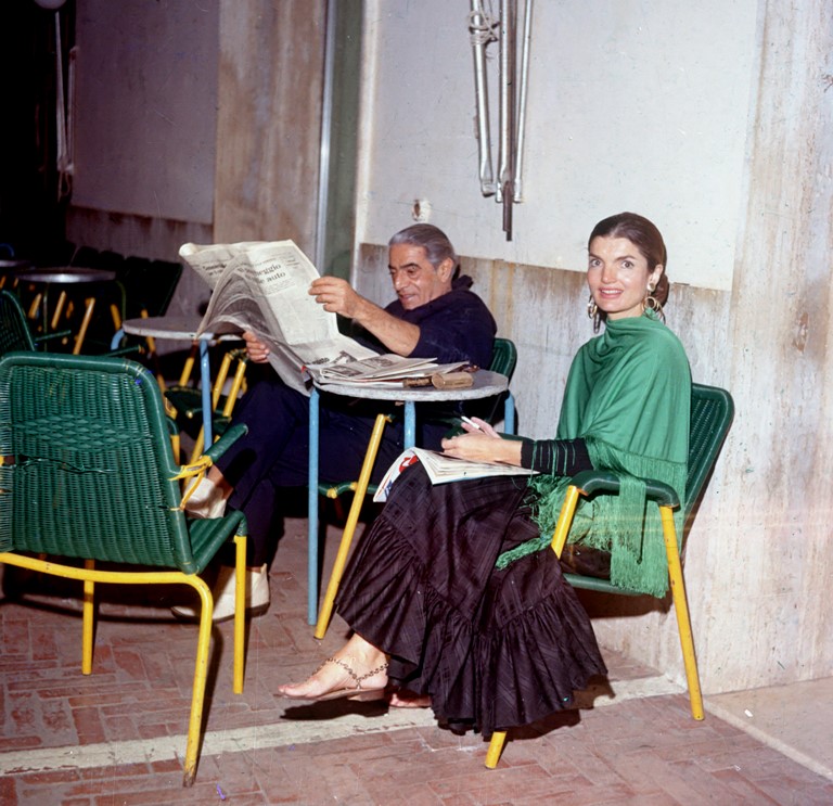 Jackie Onassis in Capri