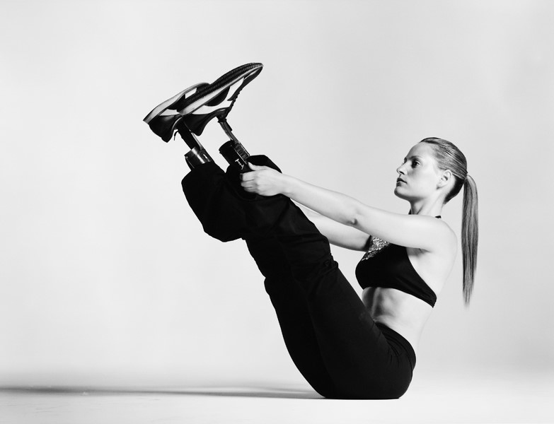 Aimee Mullins photographed by Greg Kadel, published in AnOth