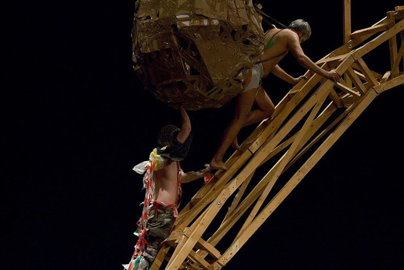 Gelatin, performing at Artissima, Turin, Italy, 2009 Photogr