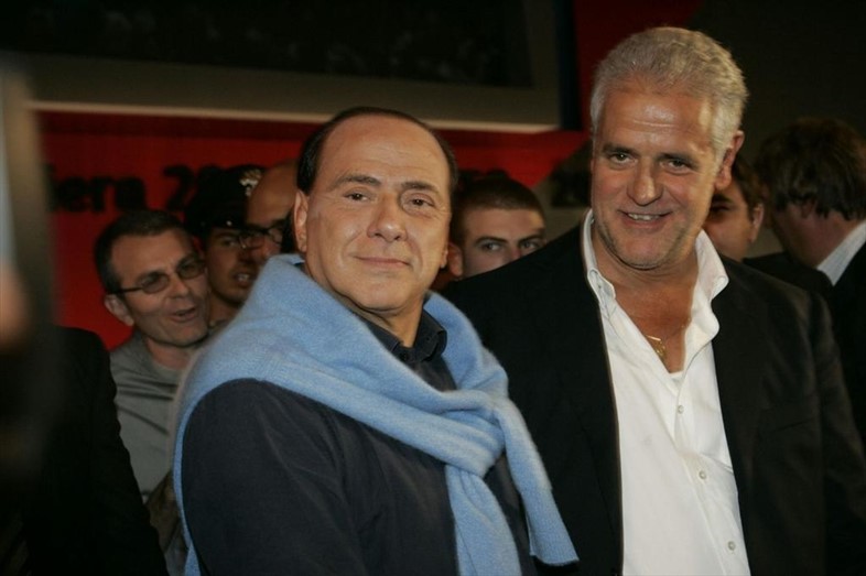 Silvio Berlusconi with Roberto Formigoni