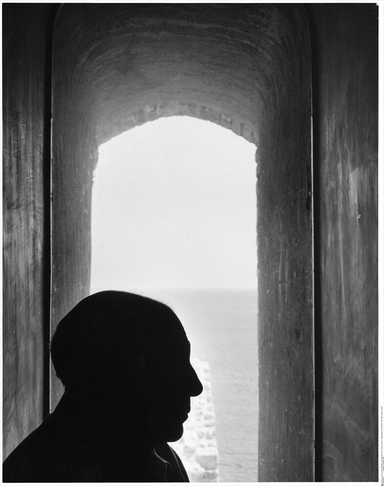 Denise Colomb, Picasso in Antibes, 1952