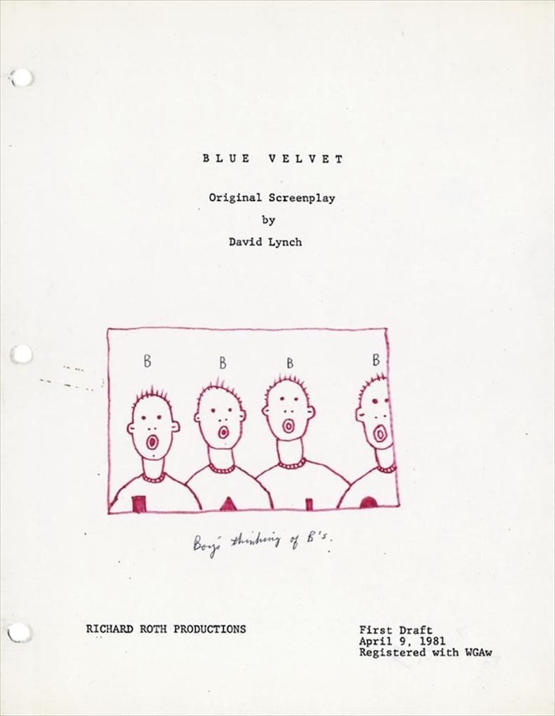 David Lynch, untitled, undated