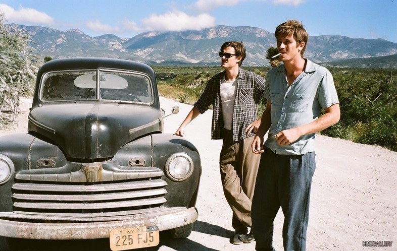Sam Riley and Garrett Hedlund in On The Road, 2012