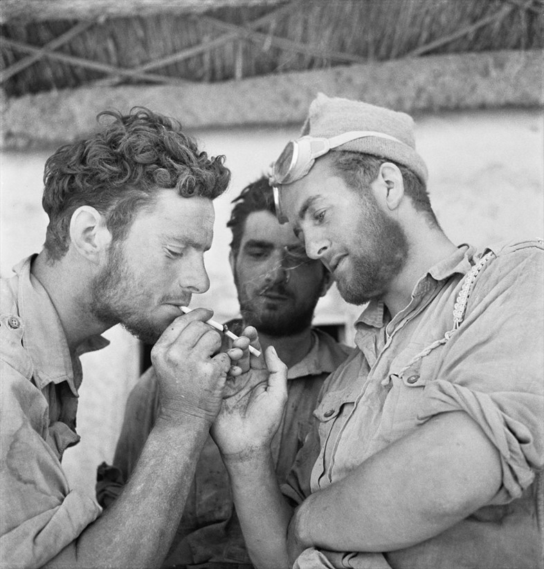 Men of the Long Range Desert Group, Siwa, Libya, 1942