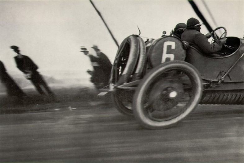 Motor race by Jacques Henri Lartigue, c. 1900s