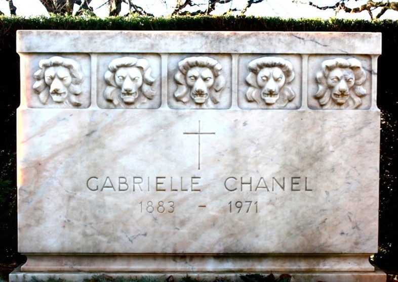 Gabrielle &quot;Coco&quot; Bonheur Chanel buried in Lausanne, Switzerl