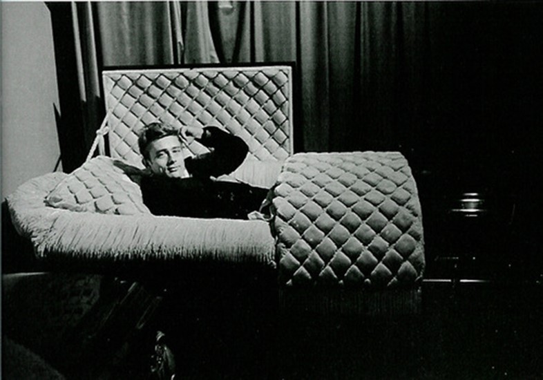 James Dean, shot by Dennis Stock, 1955