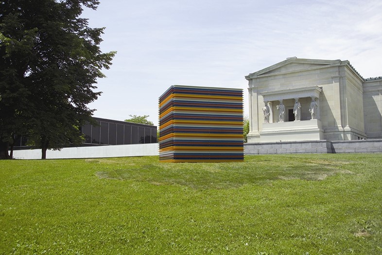 Liam Gillick’s Stacked Revision Structure, 2005