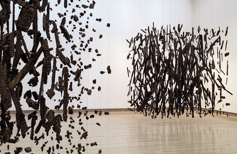 Cornelia Parker, Mass and Anti-Mass on exhibition in 2005