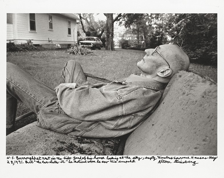 W.S. Burroughs, May 1991