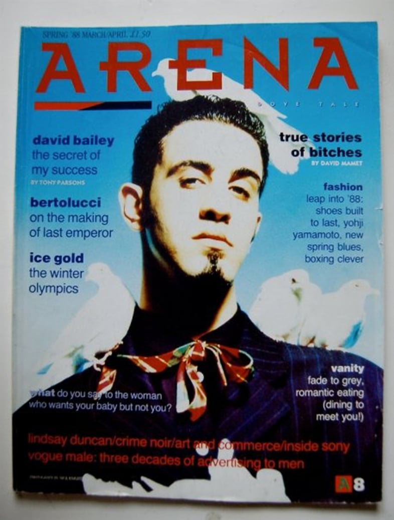 Christos on the cover of Arena Magazine, Issue 8 March/April