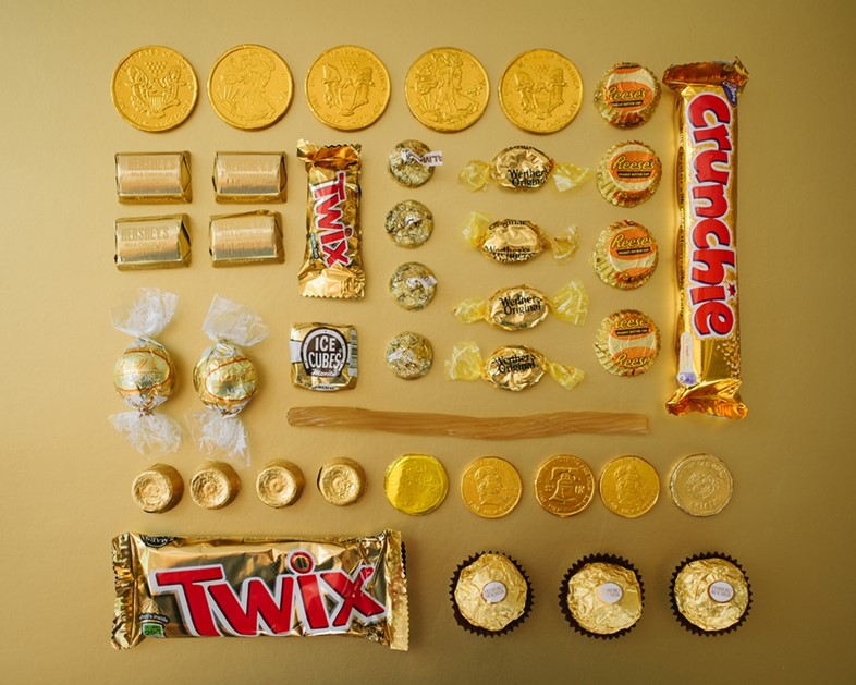 Gold, From Sugar Series by Emily Blincoe