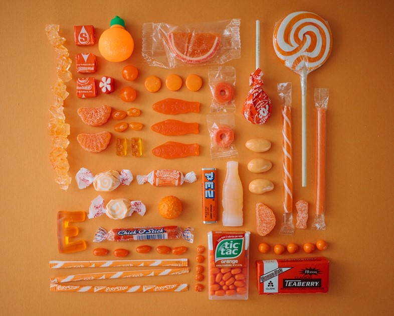 Orange, From Sugar Series by Emily Blincoe