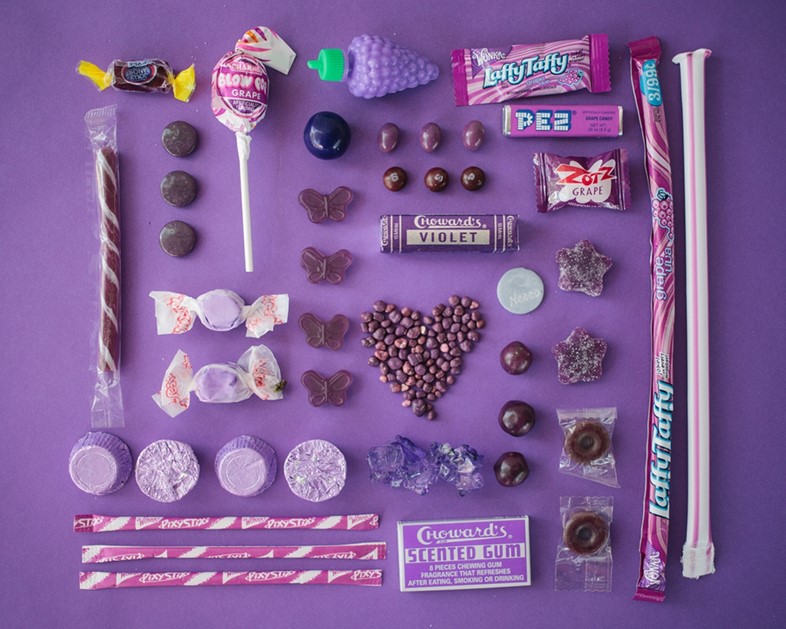 Purple, From Sugar Series by Emily Blincoe