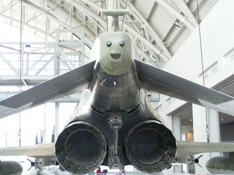 Smiley plane