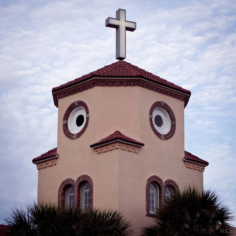 Chicken face church