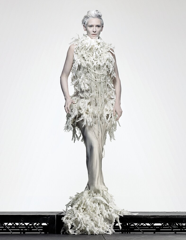 Tilda Swinton in Peachoo + Kerjberg