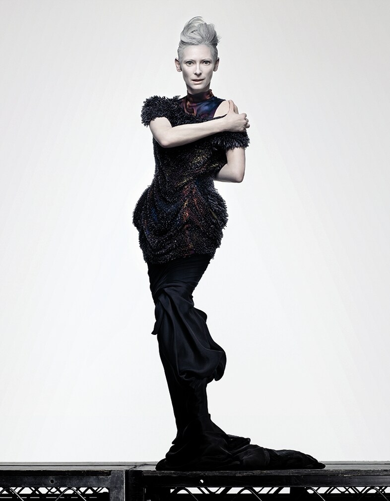 Tilda Swinton in Peter Pilotto