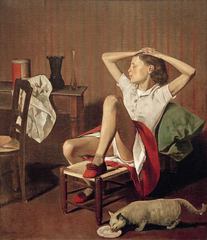 Balthus, Th&#233;r&#232;se Dreaming, 1938