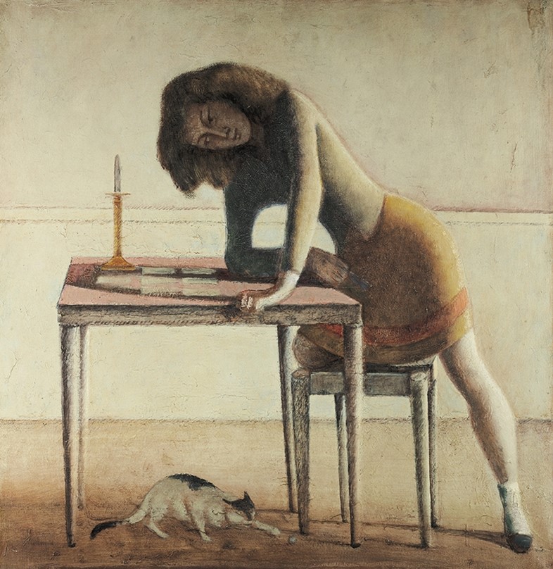 Balthus, The Game of Patience, 1945–55