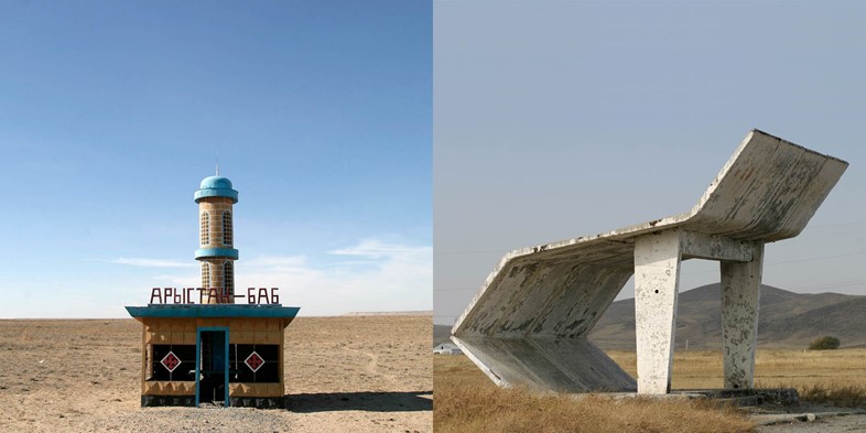Bus stops in the USSR