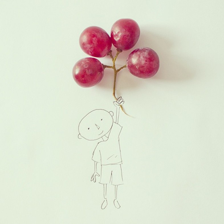 Grape balloons