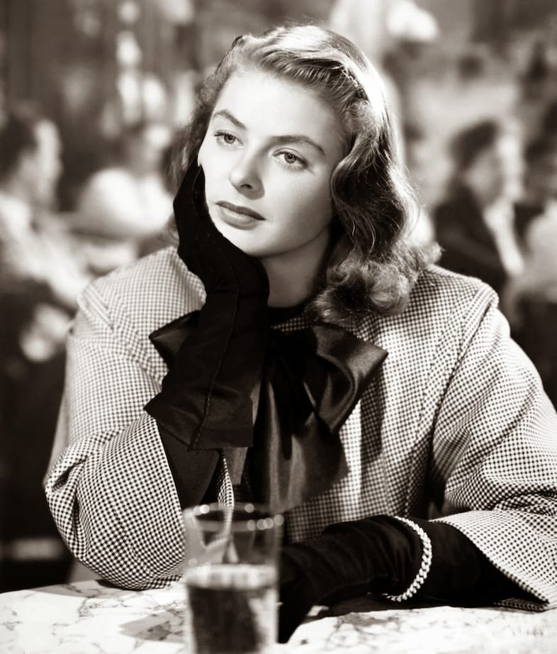 Ingrid Bergman in For Whom The Bell Tolls, 1943