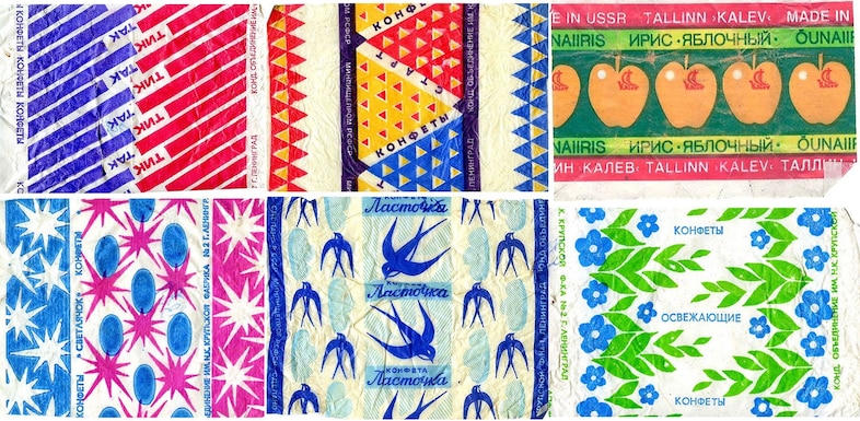 Russian Sweet Wrappers