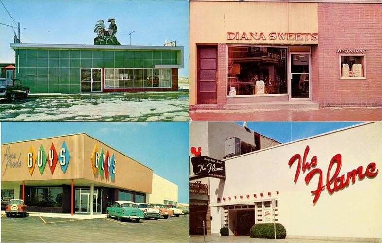 Shop fronts from the 50s