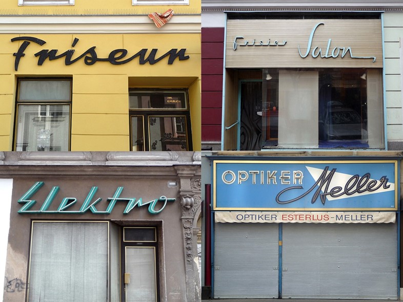 Viennese shop fronts