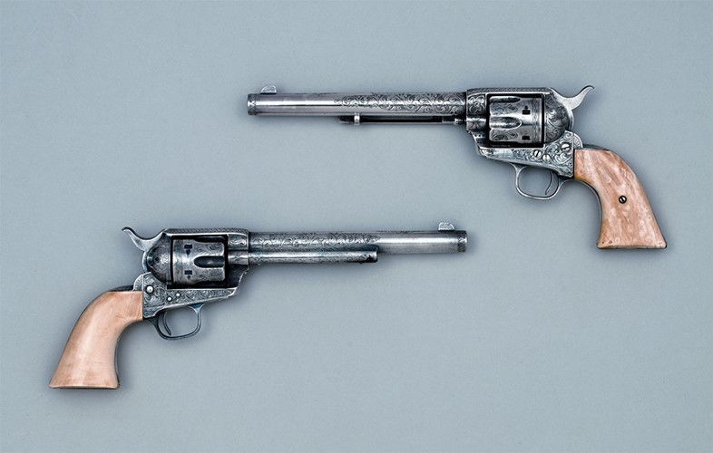 Paul Newman’s Single Action Army model pair
