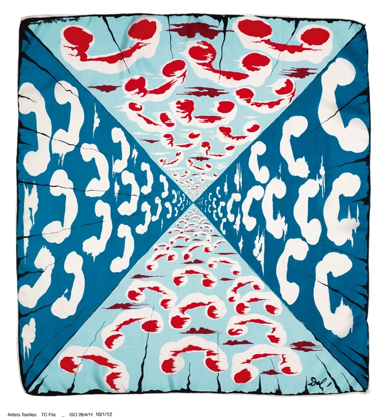 Salvador Dali ‘Number, Please?’ textile from Wesley Simpson,
