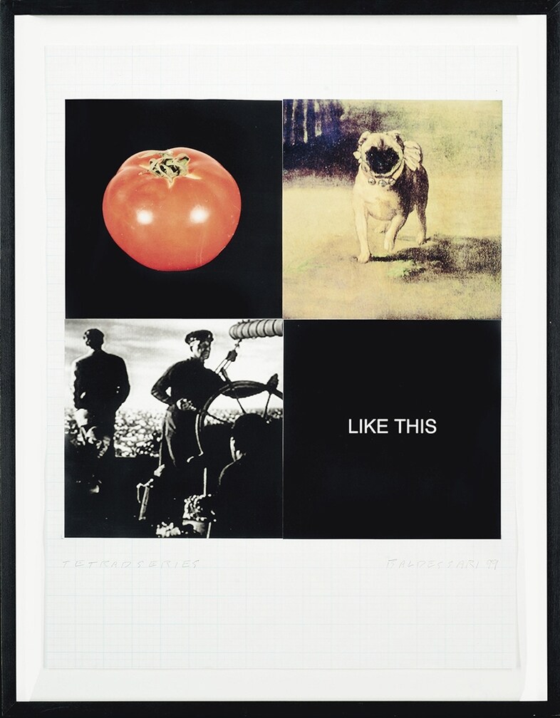 John Baldessari, Tetrad Series: LIKE THIS