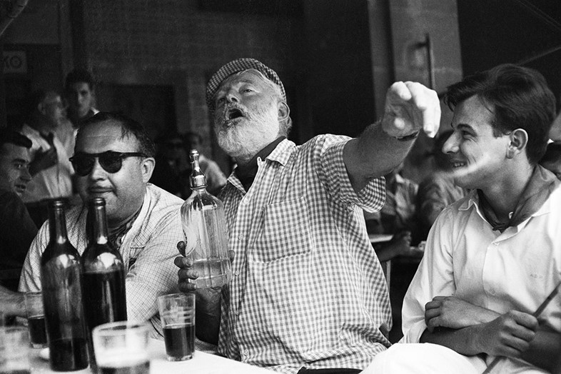 Ernest Hemingway in Pamplona