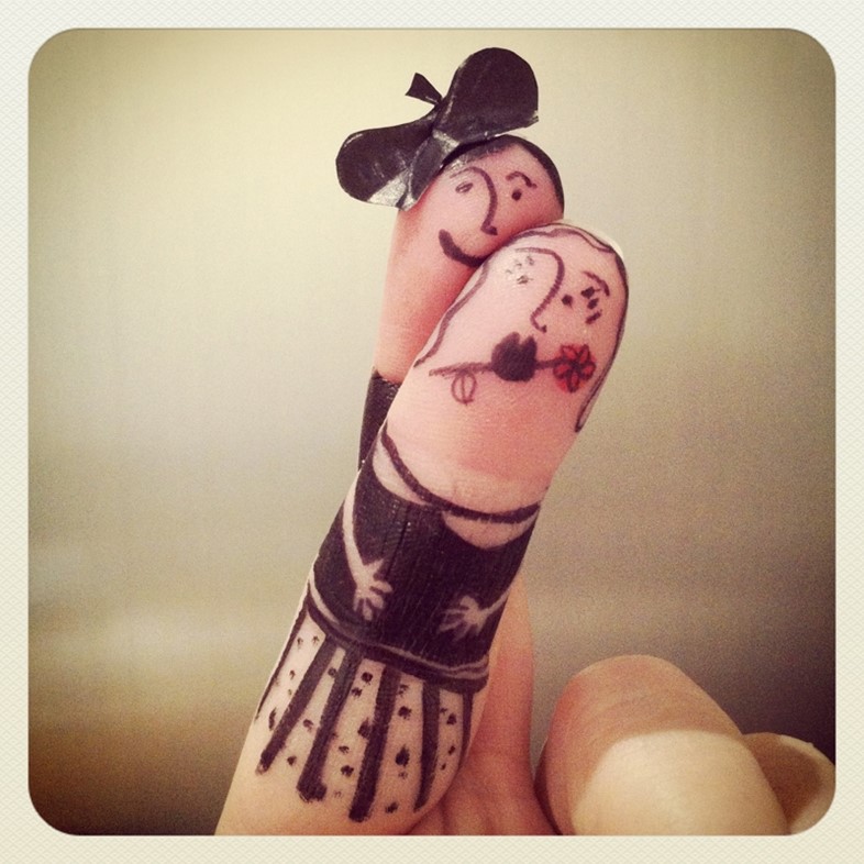 Flamenco fingers