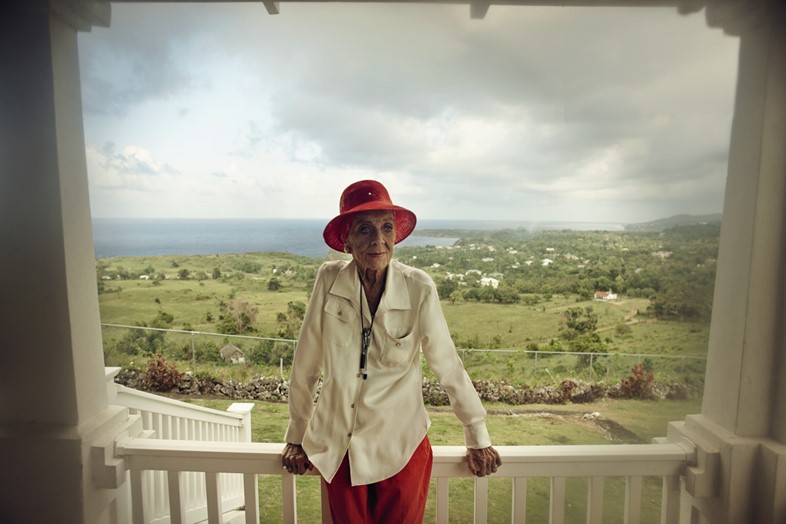 Patrice Wymore at her Jamaican ranch in May 2013
