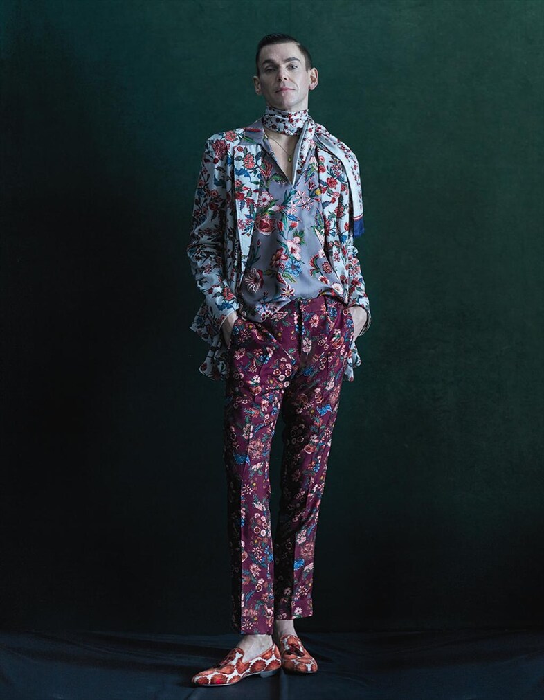 James Jeanette in Gucci