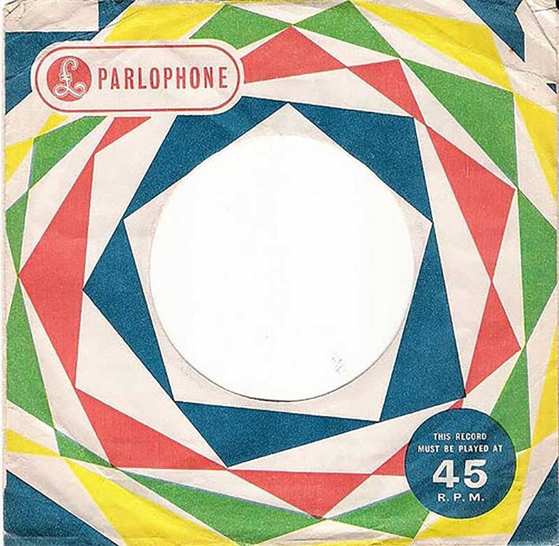 Parlophone 45 Sleeve