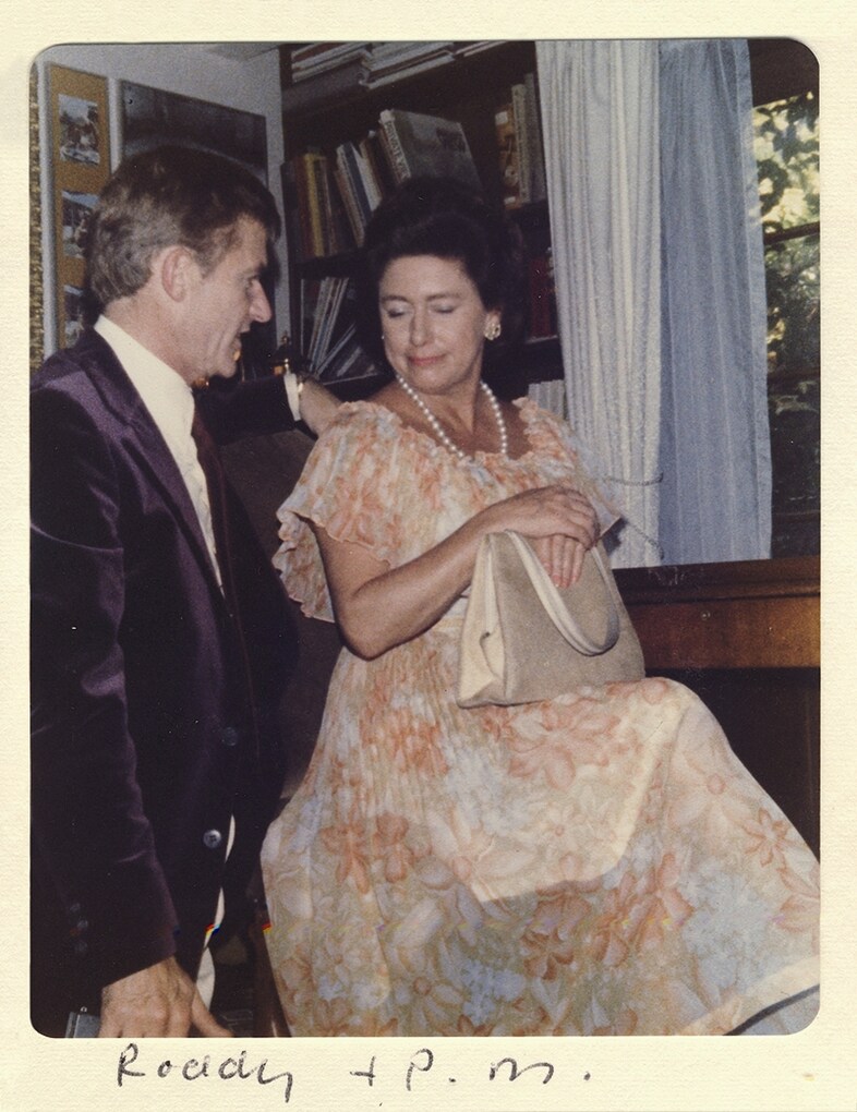 Roddy Llewellyn and Princess Margaret by Michael White