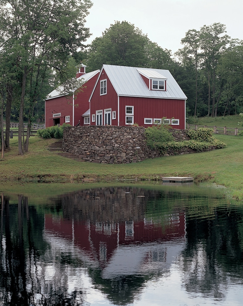 Barn complex in Livingston, New York