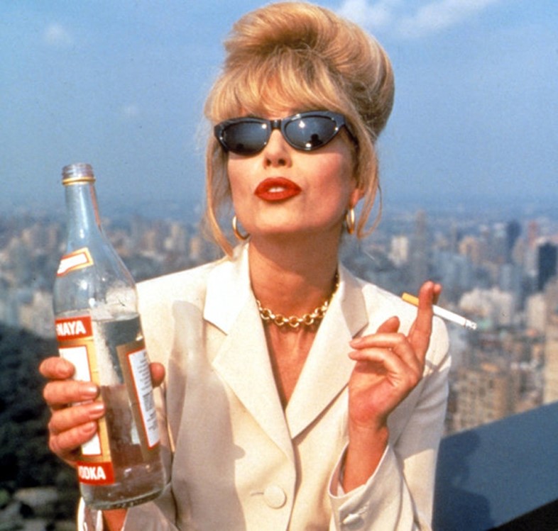 Joanna Lumley as Patsy Stone in Absolutely Fabulous