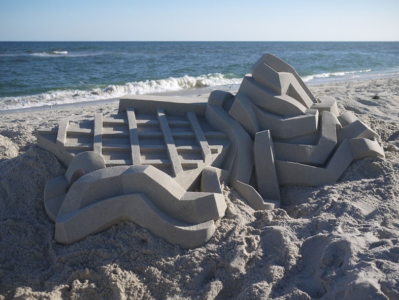 Sandcastle by Calvin Seibert