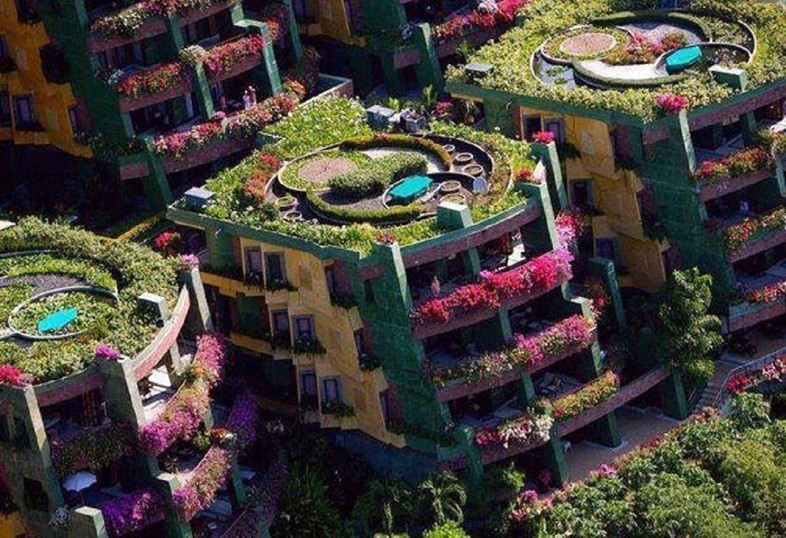 Urban gardens in Barcelona