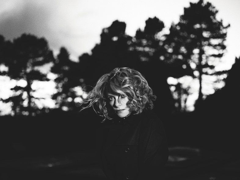 Alison Goldfrapp in the Nottinghamshire countryside