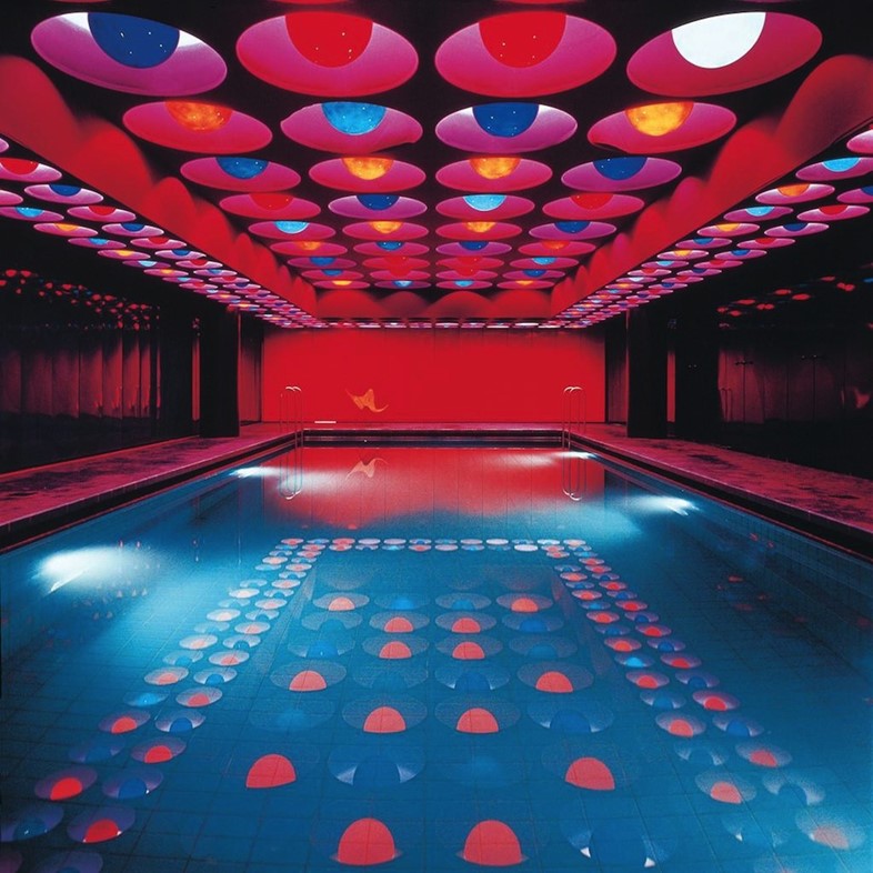 Swimming Pool designed by Verner Panton, 1969