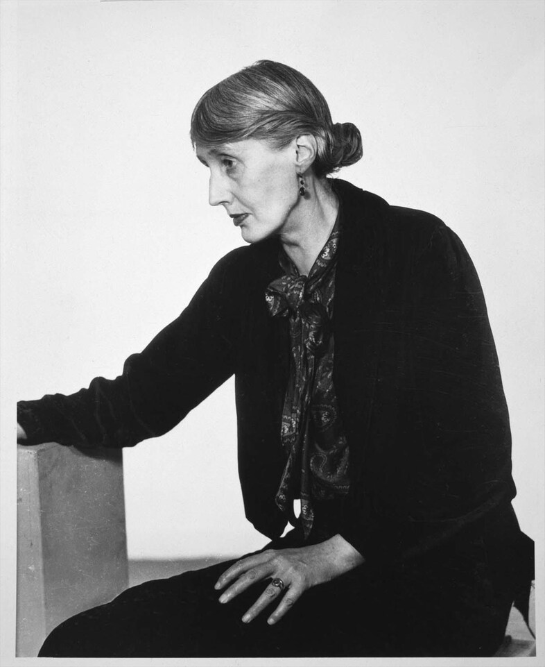 Virginia Woolf by Man Ray, 27 November, 1934