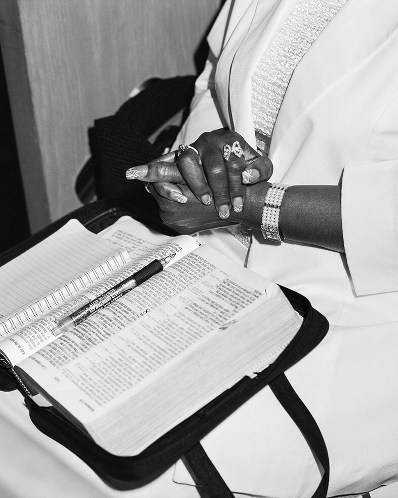 Parishioners at Perfecting Church, Detroit, Michigan 2006