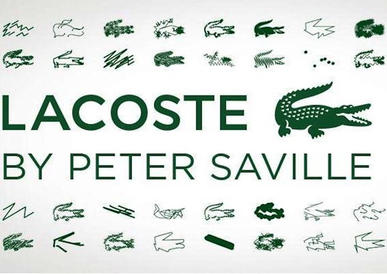 Peter Saville&#39;s Lacoste logo designs, 2013